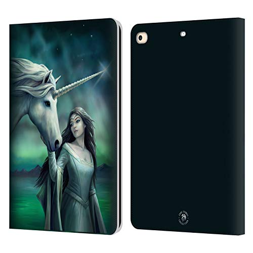 Étui en cuir iPad 9.7 Anne Stokes : protection premium au design Étoile Polaire