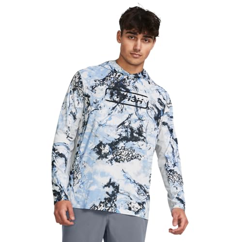 Under Armour mens Iso-chill Shorebreak Camo Hoodie