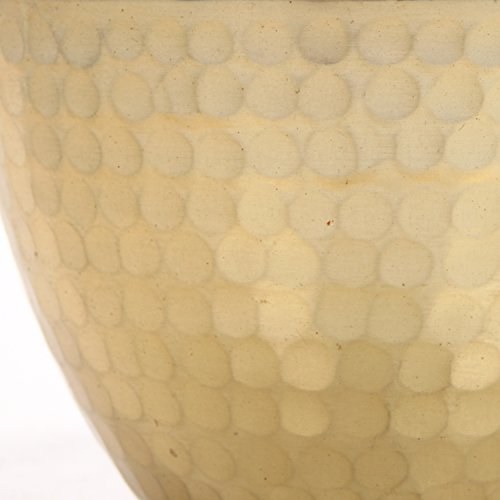 Hosley Gold Metal Hammered Lemon Thyme Scented Candle 4.5 Inch Diameter Ideal Gift For Bridal Weddings Parties Special Events Spa And Aromatherapy P1 #TOP4