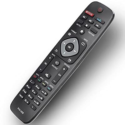 Universal Remote Control for Philips Smart TV Remote Control NH500UP PHI-958 NH500UW NH503UP 2K 4K UHD HDTV LED LCD TVs