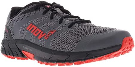 INOV-8 Men's Parkclaw 260 Knit Trail-Runners, Grey/Black/Red, 11 | Image 6