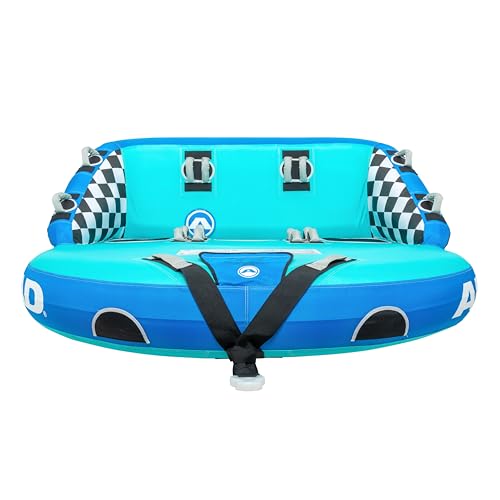 image for Airhead Super Mable Towable Tube, 1-3 Rider Towable Tube for Boating a