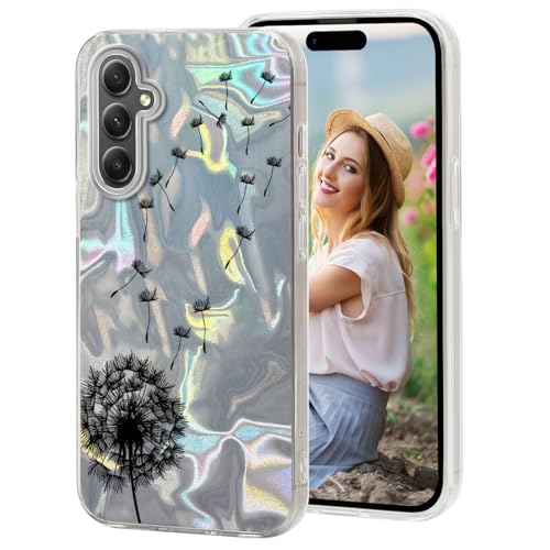 WOKEZ Samsung Galaxy A25 5G Fodral med Söta Maskrosmönster
