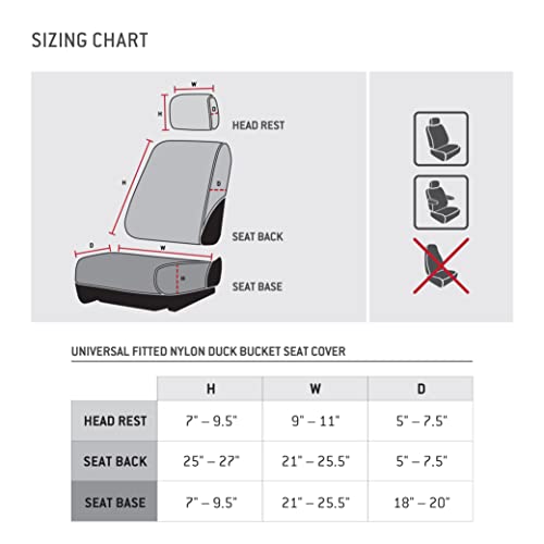 American Sniper Chris Kyle Seat Covers, Easy to Install Front and Bench Seat Covers for Car, Truck, and SUV, Tactical 3.0 (Gray) by American Sniper - Image 6