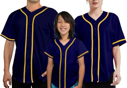 Family Matching Jerseys Baseball Outfits Sports Matching Sets Made in USA miniatura 1