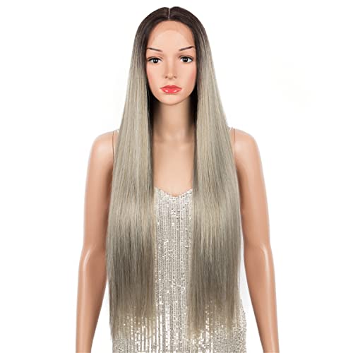 Perruque synthétique Lace Front pour changer de couleur de cheveux sans teinture