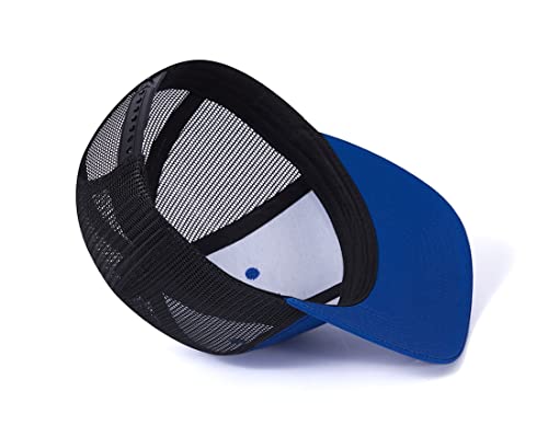 Image of Quanhaigou Trucker Hat - Mesh Snap Back - Unisex Adjustable Baseball Cap - Outdoor Hats for Men Women