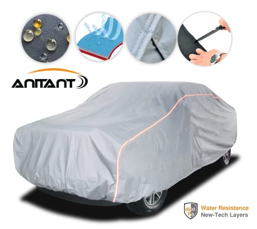 ANITANT Truck Cover Waterproof All Weather, Light Hail Protector Truck Cover, Truck Wraps,Light Hail Cover for Truck,Pickup Truck Covers,Cover for Truck UV Protection,Fit Truck Up to 245" - Image 4
