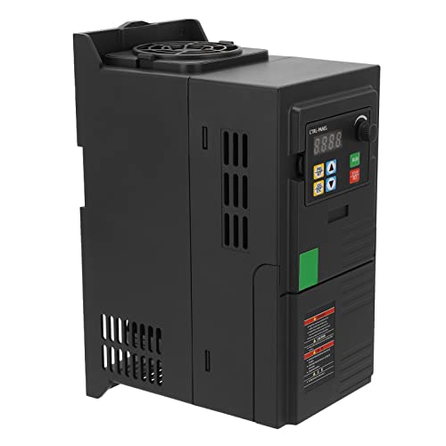 Conversor de Frequência Vetorial Trifásico 5,5KW Vetor Universal VFD 340-440V Entrada 0-44V Saída