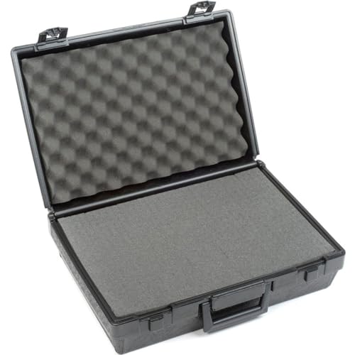 Western Case Black Plastic Protective Storage Cases with Pinch Tear Foam 17