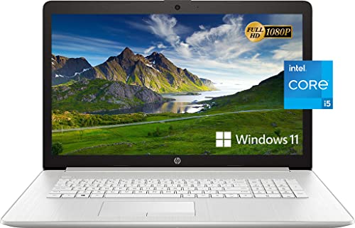 HP (エイチピー) 2022 ノートパソコン 17.3インチ フルHD ノンタッチディスプレイ 第11世代 Intel Core i5-1135G7 プロセッサー 32GB RAM 512GB SSD + 1TB HDD バックライトキーボード ウェブカ