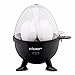 Produktbild cloer 6030 Eierkocher mit akustischer Fertigmeldung, 400 W, Schwarz, 4 Eier