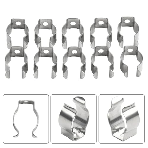 Pince à ressort 12mm inox à base étroite de qualité supérieure - 6
