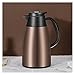 LEIYAN Czajnik do kawy 1,6 l dzbanek próżniowy ze stali nierdzewnej z podwójną ścianką izolowany próżniowo dzbanek do kawy karafka termiczna, dzbanek do soku/mleka/herbaty z przyciskiem u góry (kolor: złoty, rozmiar: 1,6 l)
