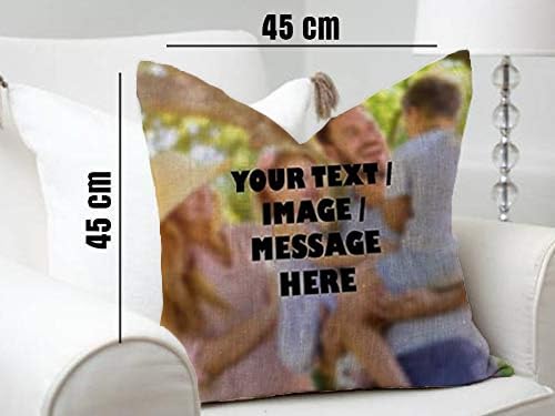 20Tipici Personalized Cushion Cover - 45x45cm Imitation Velvet, Custom Embroidery Name/Phrase, Gift For Men/Women - View #11