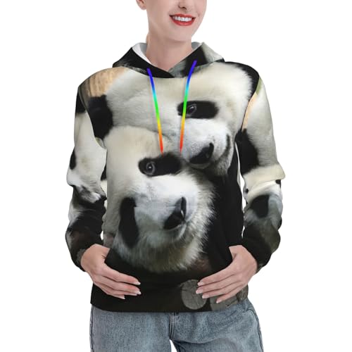 Sweat panda femme avec poche pour ne plus avoir froid cet automne