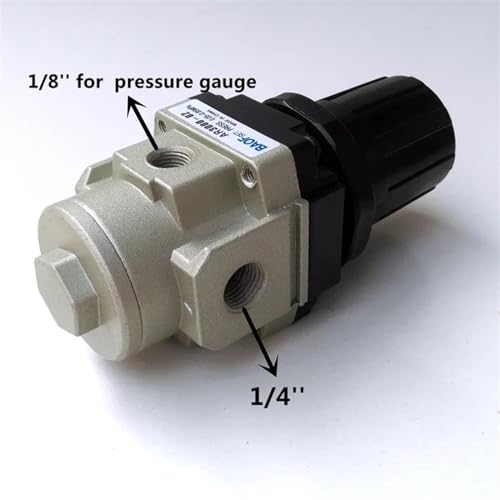 Compresseur d'Air AR3000-02 : Soupape Décharge 1/4 et Manomètre Pression - 5