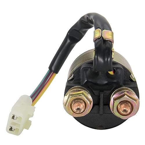 Greluma 1 Stück SND6073 Startermagnetrelais für Honda TRX90 TRX400 TRX450 TRX450ES TRX350 TRX500 TRX650 TRX680 FourTrax Foreman Rancher Rubicon Pioneer 700 35850-HM7-000