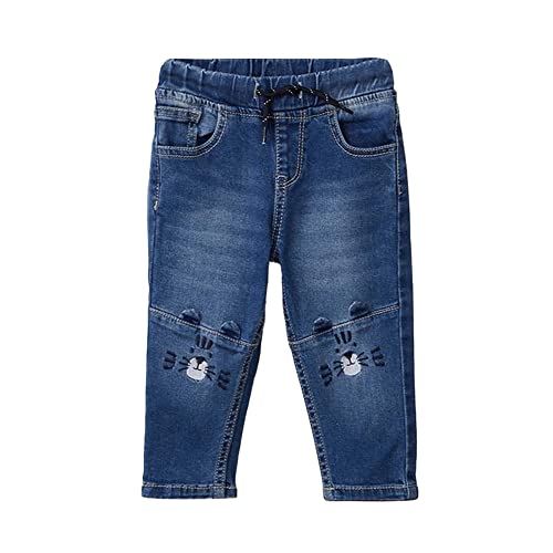 Image of Karrot by Shoppers Stop Embroidered Cotton Regular Fit Boys Jeans