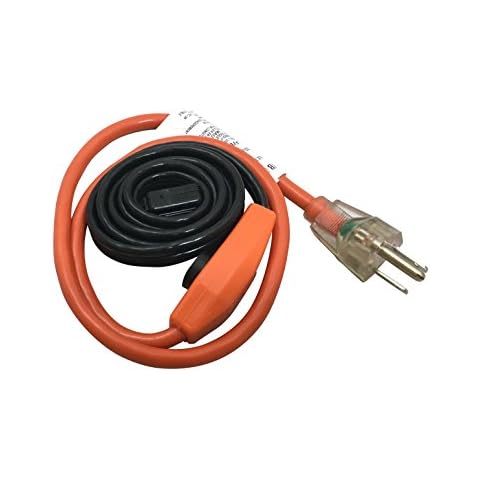 Frost King HC3A Automatic Electric Heat Kit Heating Cables, 3 Feet, Black Cover