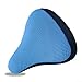 Saddle Cover 3D Mesh for Bike Cover for Comfort and Breathability, Soft Seat Pad Fit with Anti-Slip Design, Compatible with Most for Bike(Light Blue)
