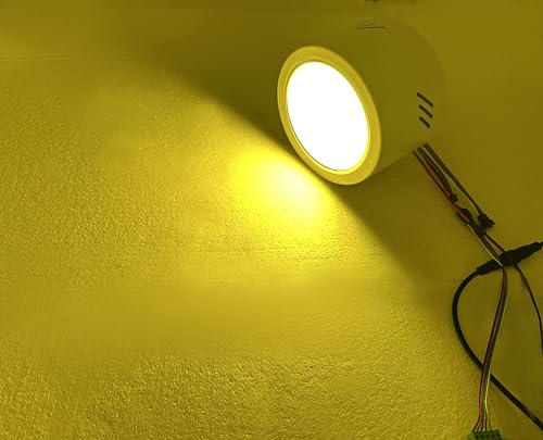 Plafonnier encastrable RGBW 24W DMX512 pour une lumière architecturale