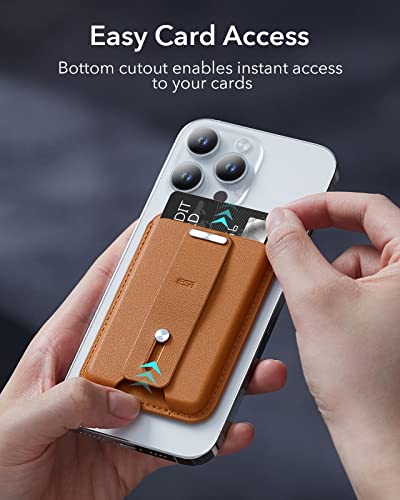 image for ESR for MagSafe Wallet, 3-Card Holder, Magnetic Wallet for iPhone,Vega