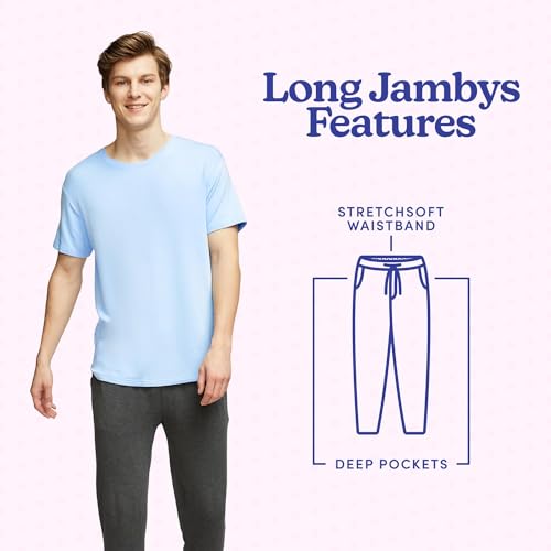 Jambys No-Sweat Sweatpants | Long Unisex Lounge Pajama & Sleepwear| Ultra-Soft4
