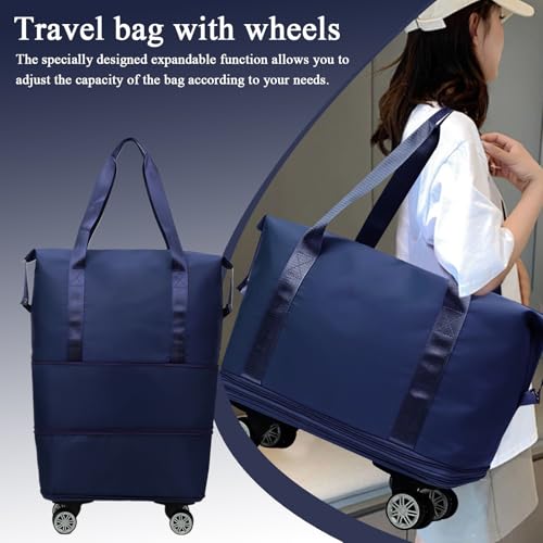 Sac de voyage extensible à roulettes fluides pour voyager sans fatigue - 3