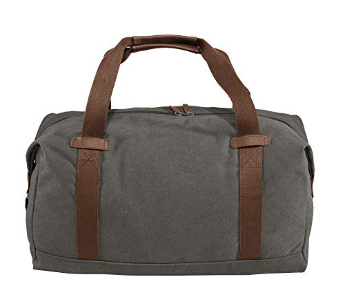 Custom Canvas Duffel Bag for Men Women - Add Your Monogram - Personalized Weekender Bag for Gym, Overnight, Travel3