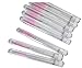 20 pcs Disposable Mascara Brush Lash Wand In a tube Make up tool for eyelash extension supplies (20Pcs) (20, circle pink)