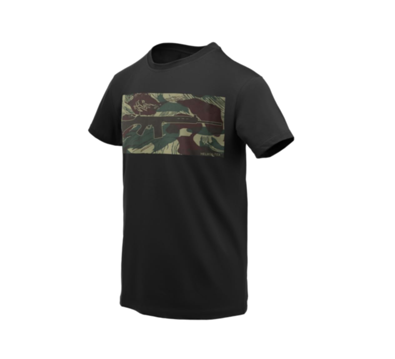 Helikon FN FAL T-Shirt Black/Rhodesian Camo Size XXL (EU) / XL (US)