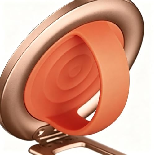 Soporte ajustable para teléfono celular magnético que soluciona caídas en mesa 6