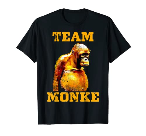 King of Monkeys Team Monke Meme VS God Movie Shirt T-Shirt