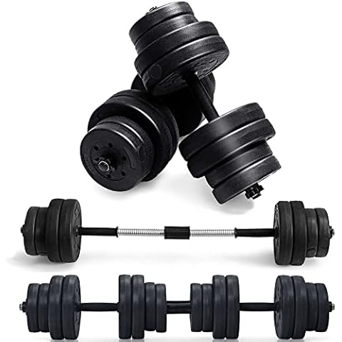 GYMAX Haltères Réglables 30 kg Cover