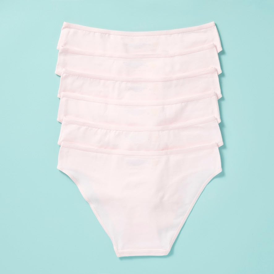 Yellowberry Daisy Cotton Underwear 6PK Panty for Girls Tweens & Teens3