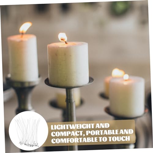 Kit de 50 pabilos de algodón para velas SEWACC miniatura 2