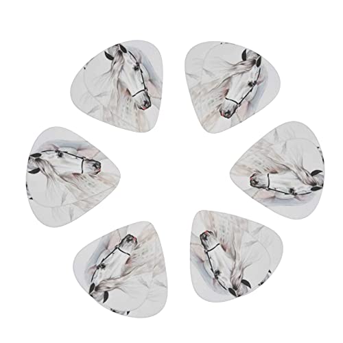 Lot de 12 médiators en forme de cheval d’Andalouse pour guitare basse électrique acoustique - Les Beatles, Paul McCartney, John Lennon, RIngo Starr, George Harrison Lot de 12 médiators en forme de cheval d'Andalouse pour guitare basse électrique acoustique – Image 3