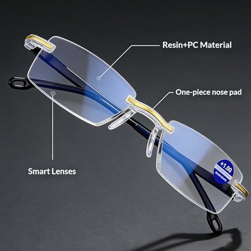 2026 Auto Focus Glasses Self Adjusting Near And Far Sighted For Men & Women,Anti-Blue Glasses Self Adjusting (3PCS) — view 5