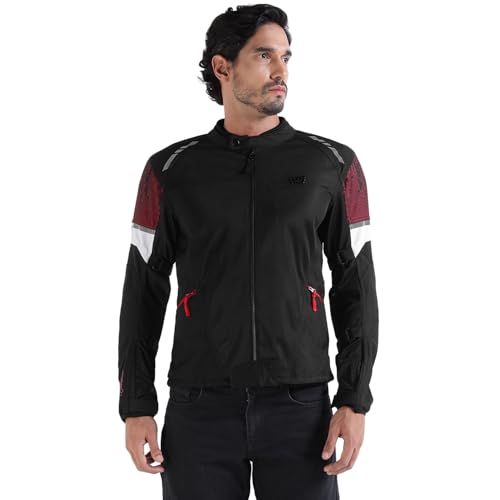 Image of Royal Enfield Streetwind Eco 3 Riding Jacket | RE Ergo Pro Tech CE Level 2 Protectors at Shoulders & Elbows | Perforated 10mm HD EVA Foam at Back | 100% Recycled Polyester Mesh | GREY S