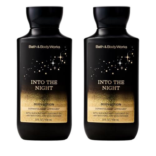 Bath & Body Works Body Lotion, Into the Night, 8 fl oz, 2 Pack - image 1