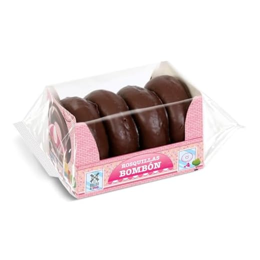 EL MOLINO DE DIA rosquillas de chocolate estuche 4 uds 240 gr
