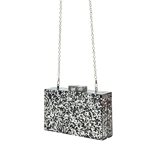 Image of LETODE Acrylic Clutch Bags Purse Perspex Bag Handbags for Women