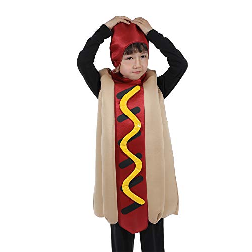 Disfraz Unisex Niños Hot Dog Talla 6-8 años miniatura 3