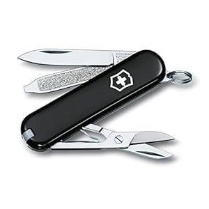 Victorinox Swiss Army Classic SD Pocket Knife (Black)