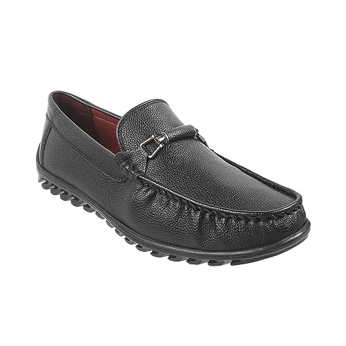 Image of Metro Men Synthetic Leather Loafer Shoes