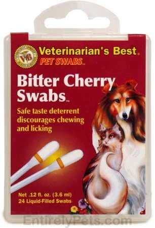 Veterinarian's Best Pet Swabs Bitter Cherry Swabs_LQ