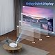 HOPVISION Beamer, Full HD 1080P Bluetooth 5.1, Tragbare Mini Beamer 4K Heimkino Unterstütz, 200 Display Smart Projektor Outdoor Kompatibel mit Smartphone/HDMI/USB/Pad/Fire Stick/PS5
