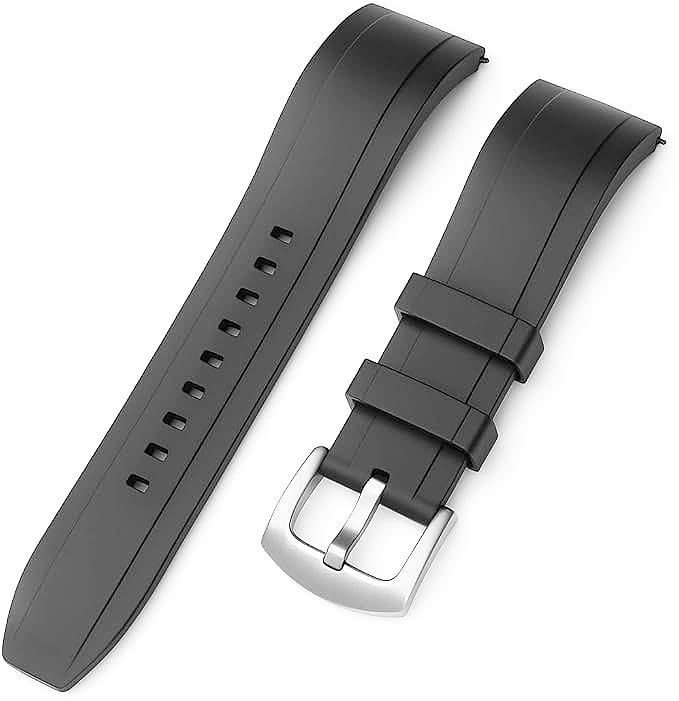 Bracelet montre silicone étanche 20mm de rechange universel