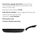 Ecolution Artistry Nonstick Frying Pan, Easy To Clean, Comfortable Handle, Even Heating, Dishwasher Safe Pots and Pans, 12.5-Inch, Black